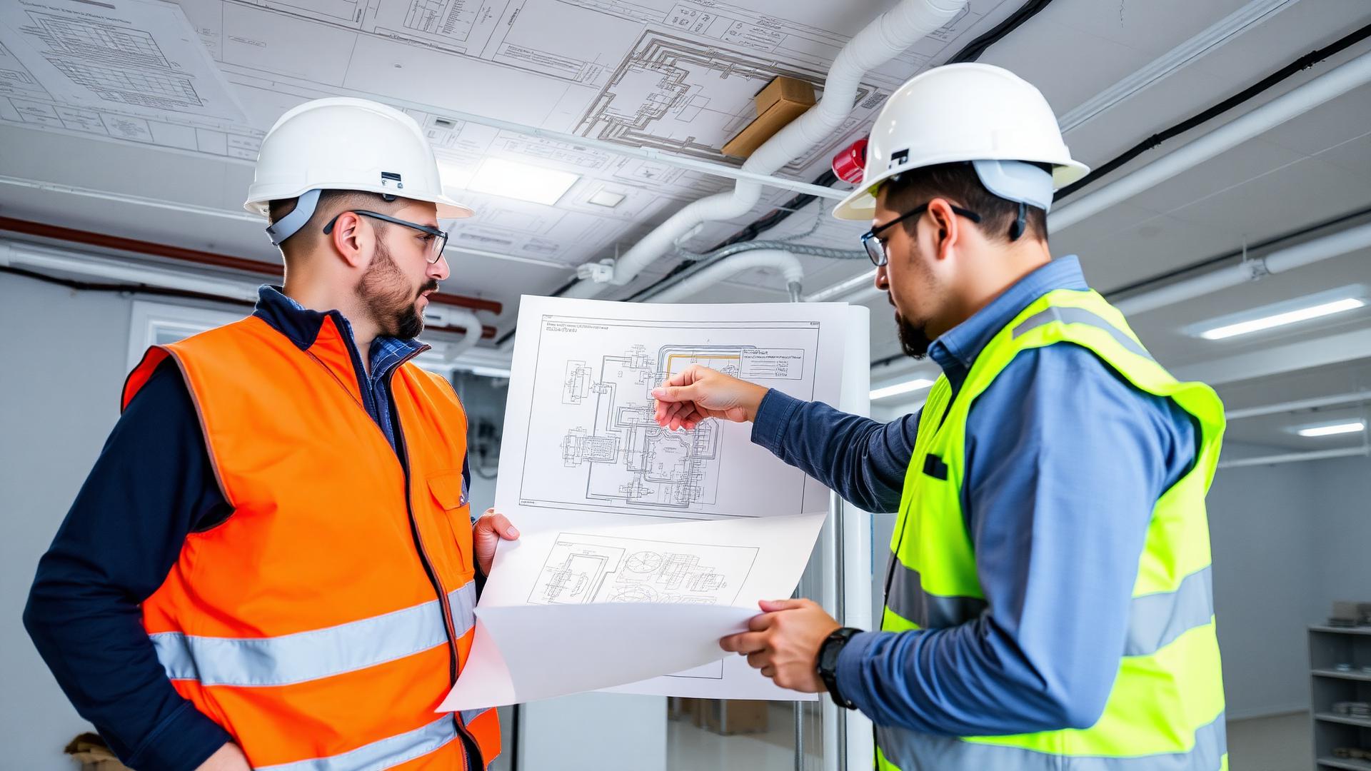 MAGMA engineers coordinating MEP systems and resolving clashes on drawings in Lebanon